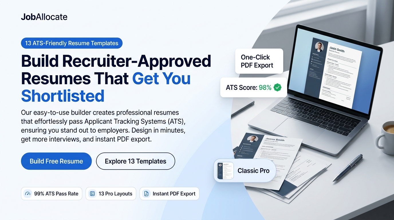 Build Recruiter-Approved Resumes That Get You Shortlisted